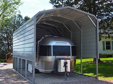 metal enclosure around destination rv|metal rv shelter garages.